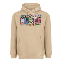 Mushroom easter nurse Heavyweight Hoodie - CowhideDigitalArt