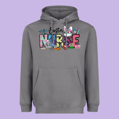 Easter Nurse Heavyweight Hoodie Designed By Cowhidedigitalart