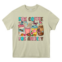 Mossy half teacher half coffee Heavy Core Tee - JahusDesignShop