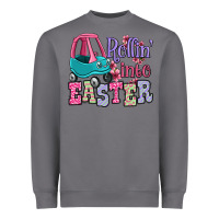 Storm Easter Day Rollin into Easter toddler car Heavyweight Sweatshirt - OliviaCreatesArt