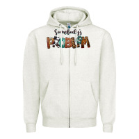 Oatmeal Heather Somebody's Problem Zipper Hoodie - FaDigitalArtStudio