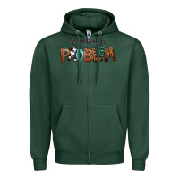 Sports Green Somebody's Problem Zipper Hoodie - FaDigitalArtStudio