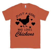 Copper Just A Girl Who Love Chickens Classic Tee - Bettercallsaul