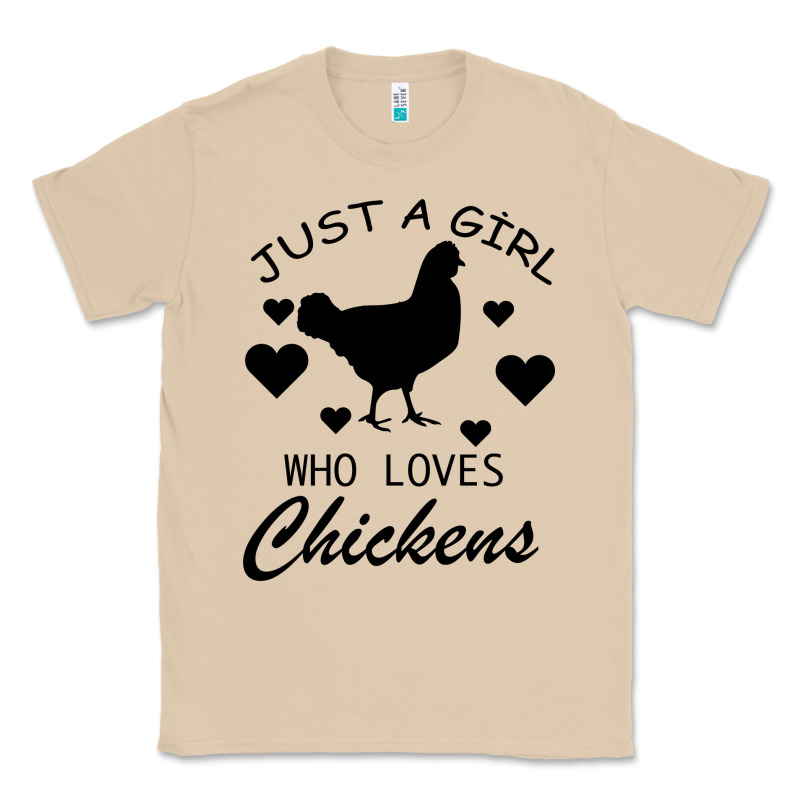 Just A Girl Who Love Chickens Classic Tee by Bettercallsaul | Teevron