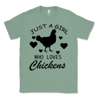 Sage Just A Girl Who Love Chickens Classic Tee - Bettercallsaul