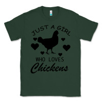Sports Green Just A Girl Who Love Chickens Classic Tee - Bettercallsaul