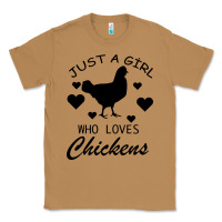 Toasted Coconut Just A Girl Who Love Chickens Classic Tee - Bettercallsaul