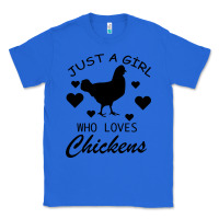 True Royal Just A Girl Who Love Chickens Classic Tee - Bettercallsaul