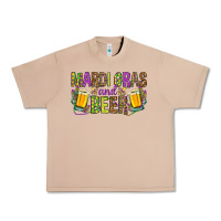 Burro Mardi Gras and beer Urban Heavy Tee - NancyCooperArtShop