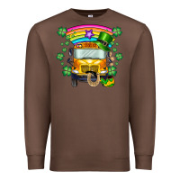 Chestnut st. patricks day school bus Premium Sweatshirt - SublimationCraftShop