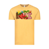 Vintage Mustard love strawberry Vintage Tee - RanaPortraitStore