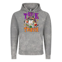 Cloud Rock trick or teach halloween Vintage Hoodie - NancyCooperArtShop