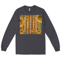 Smoke self reminders with sunflowers Long Sleeve Tee - TumblerDesignByShophia