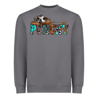 Storm western cowboy hat punchy Heavyweight Sweatshirt - OliviaCreatesArt