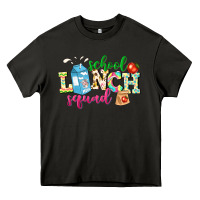 Asphalt school lunch squad Heavy Core Tee - NancyCooperArtShop