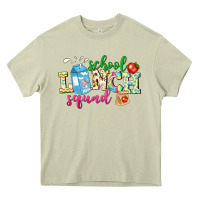 Mossy school lunch squad Heavy Core Tee - NancyCooperArtShop