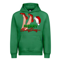 Emerald merry Christmas heels Urban Hoodie - BarkalooDesign