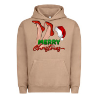 Pigment Burro merry Christmas heels Urban Hoodie - BarkalooDesign