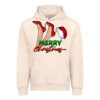 Sandshell merry Christmas heels Urban Hoodie - BarkalooDesign
