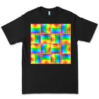 Black Pride lgbtq flag and leopard with glitter seamless Premium Tee - BundleAndBundleShop