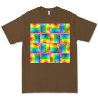 Cacao Pride lgbtq flag and leopard with glitter seamless Premium Tee - BundleAndBundleShop