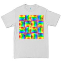 Dove Grey Pride lgbtq flag and leopard with glitter seamless Premium Tee - BundleAndBundleShop