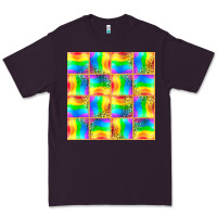 Plum Pride lgbtq flag and leopard with glitter seamless Premium Tee - BundleAndBundleShop