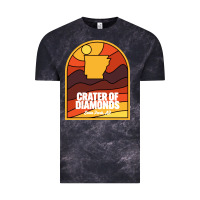 Cloud Black crater of diamonds state park arkansas Vintage Tee - baoMotion