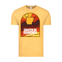 Vintage Mustard crater of diamonds state park arkansas Vintage Tee - baoMotion