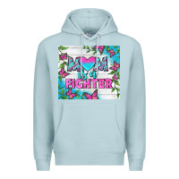 Blue Mist Mom Is A Fighter Tumbler Premium Hoodie - BundleAndBundleShop
