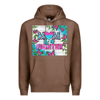 Chestnut Mom Is A Fighter Tumbler Premium Hoodie - BundleAndBundleShop
