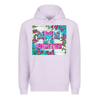Lilac Mom Is A Fighter Tumbler Premium Hoodie - BundleAndBundleShop