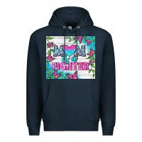 Navy Mom Is A Fighter Tumbler Premium Hoodie - BundleAndBundleShop