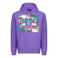 Purple Mom Is A Fighter Tumbler Premium Hoodie - BundleAndBundleShop