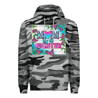 Slate Camo Mom Is A Fighter Tumbler Premium Hoodie - BundleAndBundleShop