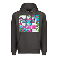 Smoke Mom Is A Fighter Tumbler Premium Hoodie - BundleAndBundleShop