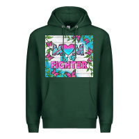 Mom Is A Fighter Tumbler Premium Hoodie | Teevron