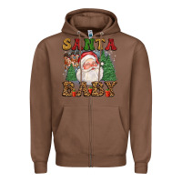 Chestnut santa baby Zipper Hoodie - FaDigitalArtStudio