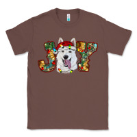 Chestnut white shepherd christmas joy Classic Tee - RanaPortraitStore