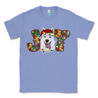 Colony Blue white shepherd christmas joy Classic Tee - RanaPortraitStore