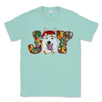 Seafoam white shepherd christmas joy Classic Tee - RanaPortraitStore