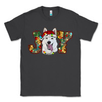 Smoke white shepherd christmas joy Classic Tee - RanaPortraitStore
