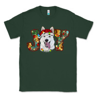 Sports Green white shepherd christmas joy Classic Tee - RanaPortraitStore