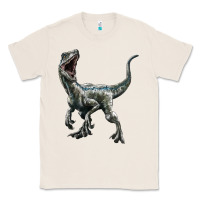 Natural Velociraptor Classic Tee - LillyAllenDesigns