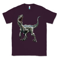 Plum Velociraptor Classic Tee - LillyAllenDesigns