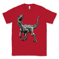 Red Velociraptor Classic Tee - LillyAllenDesigns