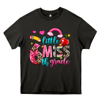 Asphalt little miss sixth grade Heavy Core Tee - NancyCooperArtShop
