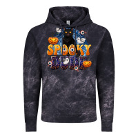 Cloud Black Spooky Dude Vintage Hoodie - texasbilliewilder