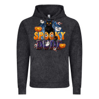 Vintage Black Spooky Dude Vintage Hoodie - texasbilliewilder