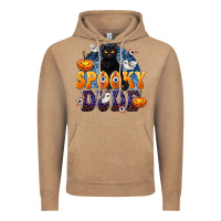 Vintage Coffee Spooky Dude Vintage Hoodie - texasbilliewilder